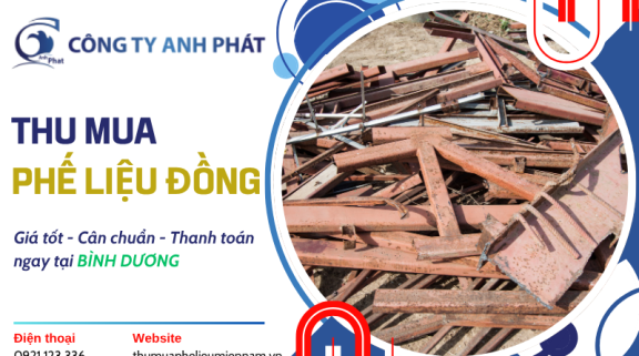 Thu Mua Phế Liệu Đồng Tại Bình Dương Giá Cao - Thầu Trọn Gói Các KCN